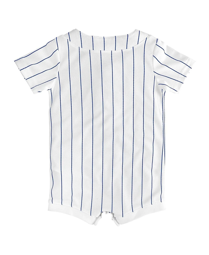 Nike Baby Boys and Girls White Chicago Cubs Home Replica Romper Jersey