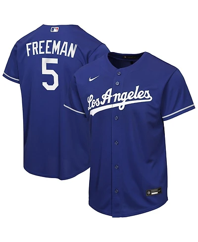 Nike Big Boys and Girls Freddie Freeman Royal Los Angeles Dodgers Alternate Replica Jersey