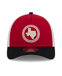New Era Men's Red/Black Texas Rangers 2026 City Connect M-Crown A-Frame 39THIRTY Flex Hat