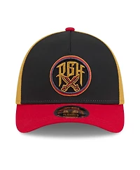 New Era Men's Black/Red Pittsburgh Pirates 2026 City Connect M-Crown A-Frame 39THIRTY Flex Hat