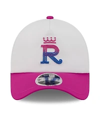 New Era Men's White/Purple Kansas City Royals 2026 City Connect Apex 9FORTY Adjustable Hat