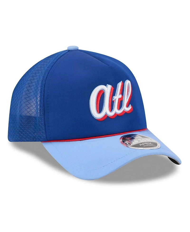 New Era Men's Blue Atlanta Braves 2026 City Connect Apex 9FORTY Adjustable Hat