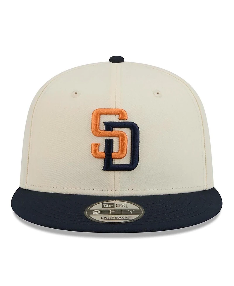 New Era Men's Cream/Obsidian San Diego Padres 2026 City Connect 9FIFTY Snapback Hat