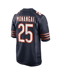 Nike Men's Kyle Monangai Navy Chicago Bears Team Game Jersey