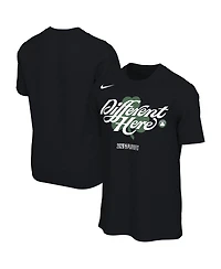 Nike Men's and Women's Black Boston Celtics 2026 Nba Playoffs Mantra T-Shirt
