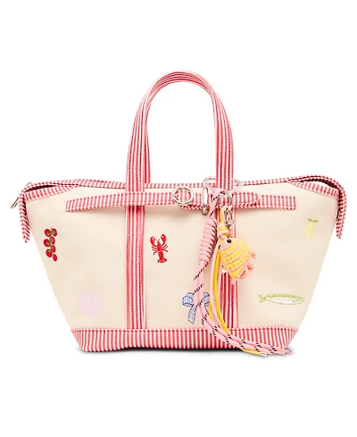 Madden Girl Brette Canvas Mini Tote Handbag