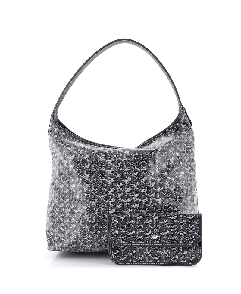 Pre-Owned Goyard Boheme Hobo Coated Canvas