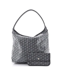 Pre-Owned Goyard Boheme Hobo Coated Canvas