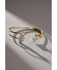 Alex and Ani Harry Potter Golden Snitch + Crystal Flex Cuff