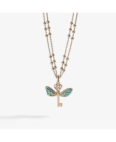Alex and Ani Harry Potter Flying Keys Necklace