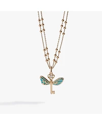Alex and Ani Harry Potter Flying Keys Necklace