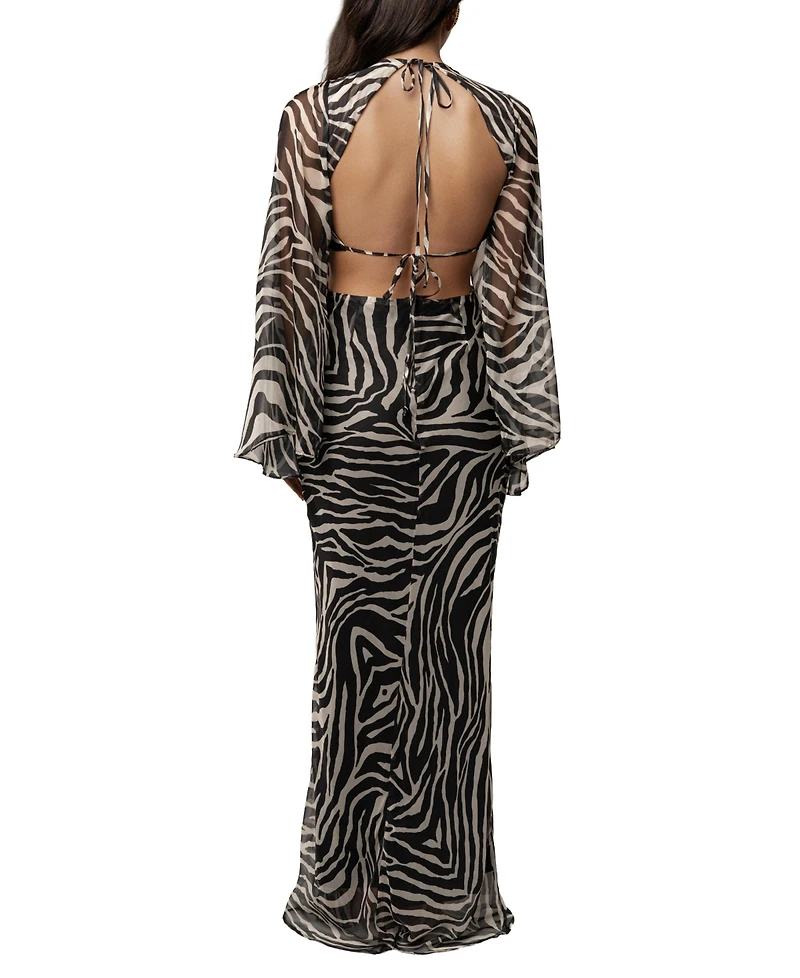 Jluxlabel Women's Instincts Print Maxi Dress