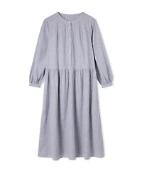Celtic & Co. Women's Button Front Midi Shirt Dress