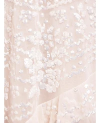 Needle & Thread Women's Anais Sequin Frill Ankle Gown