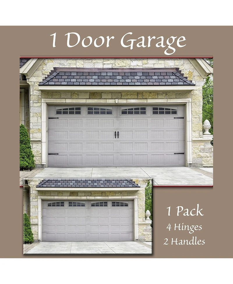 Household Essentials Garage Handle and Hinge Magnets, Set of 6