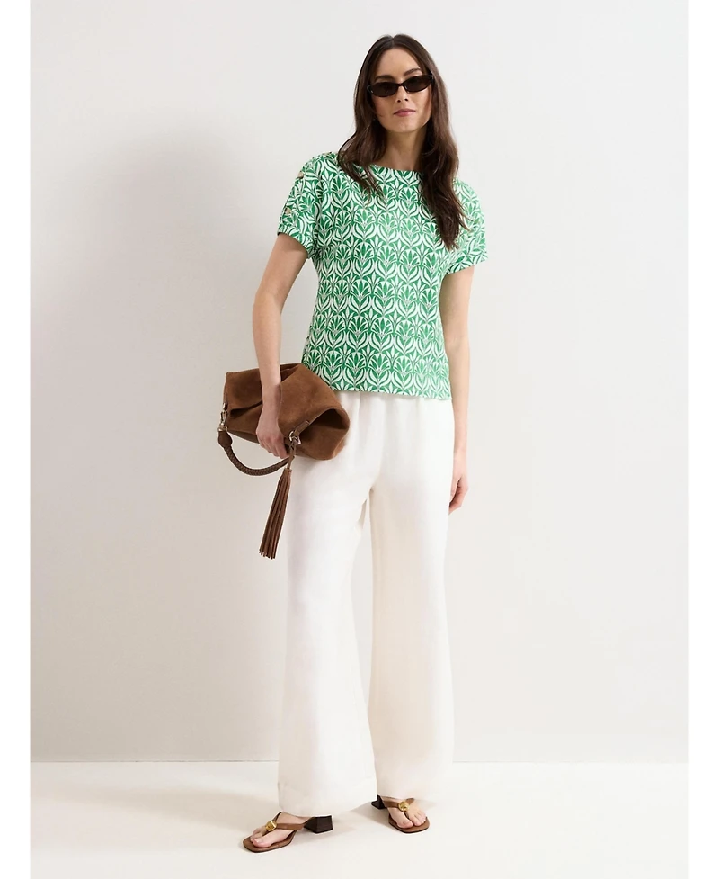 Phase Eight Women's Suzie Short Sleeve Boat Neck Top