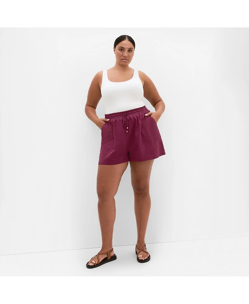 City Chic Women's Lola Cotton Short