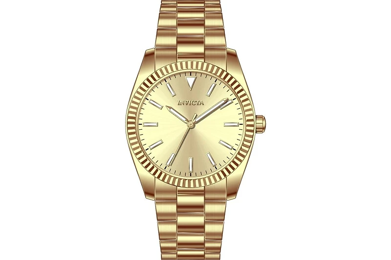 Invicta Men's 69245 Celestial Quartz PC21S Gold Dial Watch