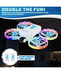 Contixo F27 Halo Mini Foldable Drone with Screen Remote, Led Lights, 720P Camera
