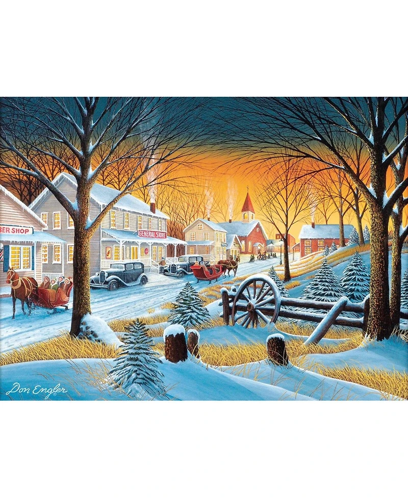 SunsOut Downtown Saturday Night 1000 piece Jigsaw Puzzle for Adults