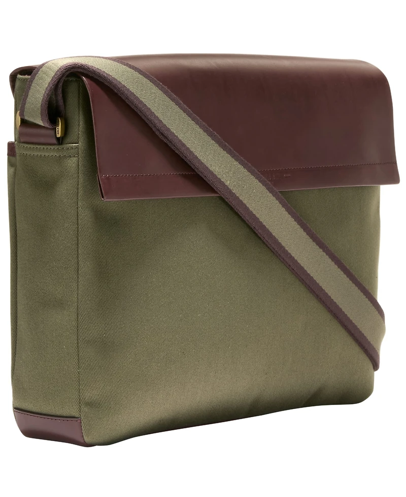 Cole Haan Men's Judson Brushed Twill Messenger Bag