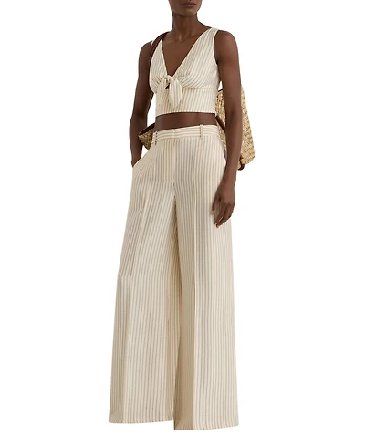 Reiss Women's Jayce Pinstripe Wide-Leg Pants
