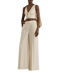 Reiss Women's Jayce Pinstripe Wide-Leg Pants