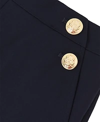 Reiss Women's Carley Wide-Leg Button-Detail Pants