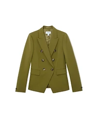 Reiss Women's Twill Double-Breasted Blazer