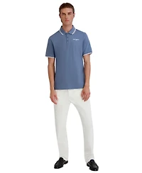 Karl Lagerfeld Paris Men's Short-Sleeve Polo Shirt