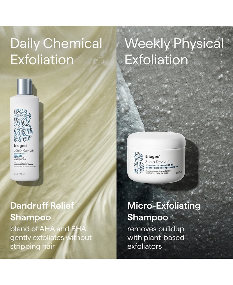 Briogeo Scalp Revival Dandruff Shampoo, 8.4 oz.