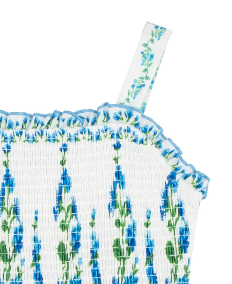 Rare Editions Girls' 7-16 Tropical Floral Print Maxi Dress