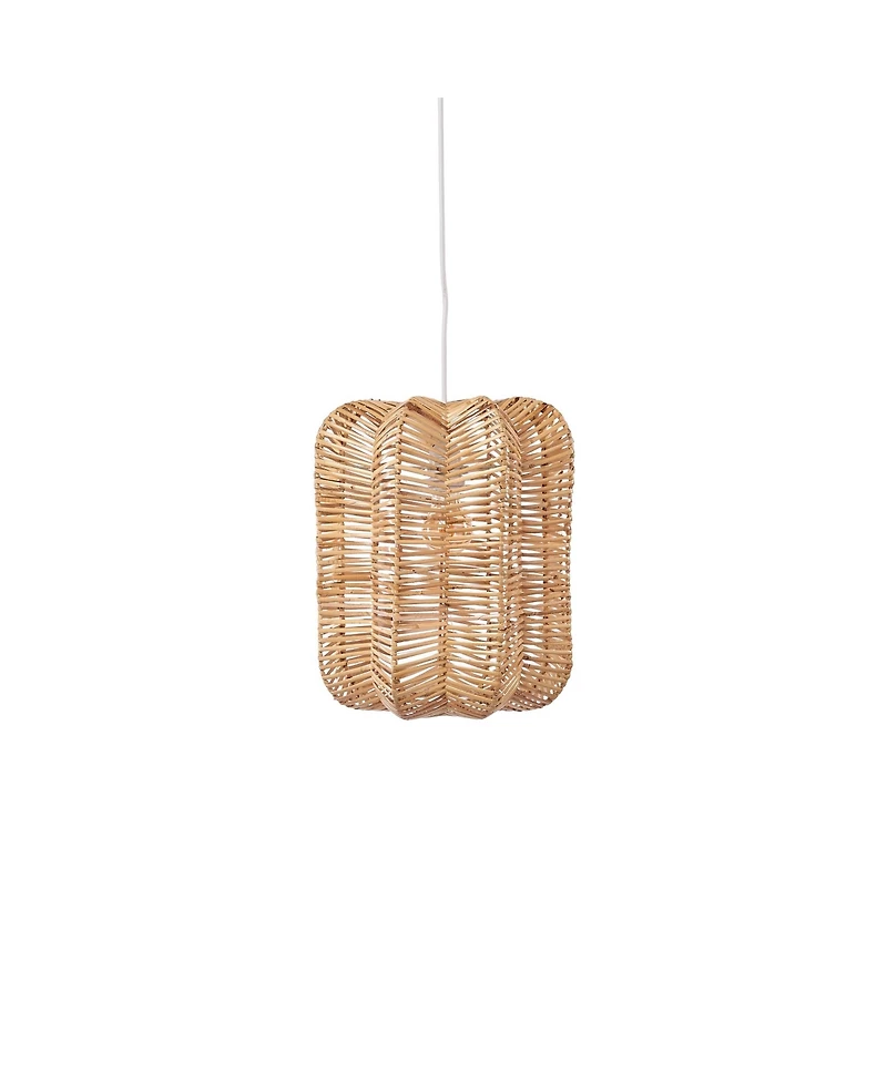 The Artisan and Company, Prism Rattan Pendant Hanging Light