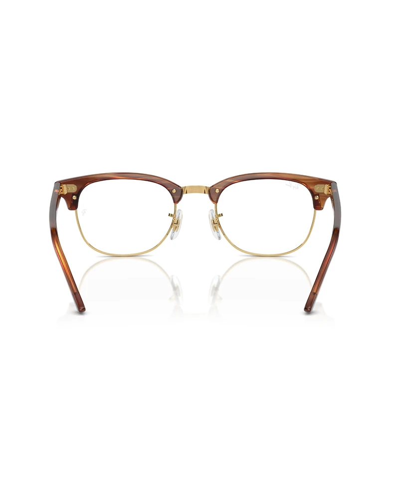 Ray-Ban Square Unisex Clubmaster Optics Eyeglasses, RB5154