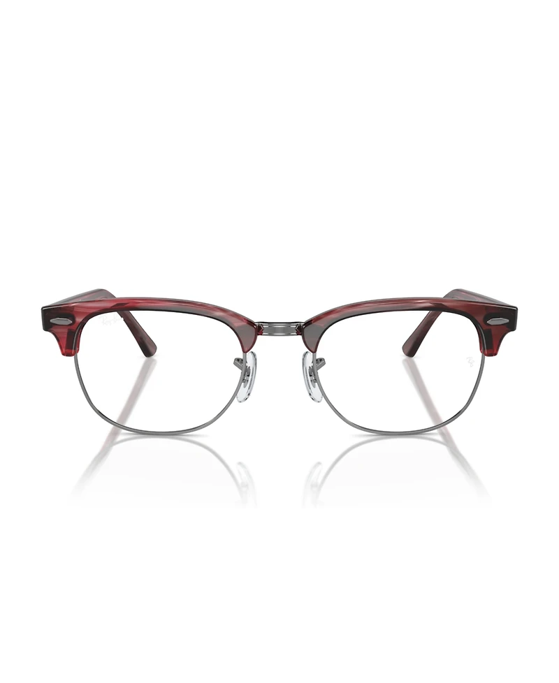 Ray-Ban Square Unisex Clubmaster Optics Eyeglasses, RB5154