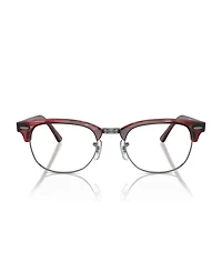 Ray-Ban Square Unisex Clubmaster Optics Eyeglasses, RB5154
