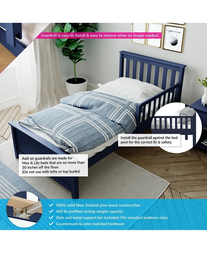 Max and Lily with Single Guard Rail