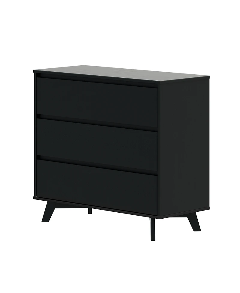 Max and Lily Solid Wood Scandinavian Drawer Dresser