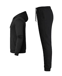 Blu Rock Men's French Terry Zip-Up Hoodie and Joggers, 2-Piece Set