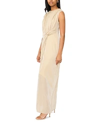 Msk Women's Asymmetric Sleeveless Gown