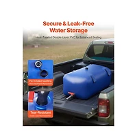 Sugift Water Storage Bladder 30 Gallon Large Capacity Water Bag Portable and Collapsible Soft