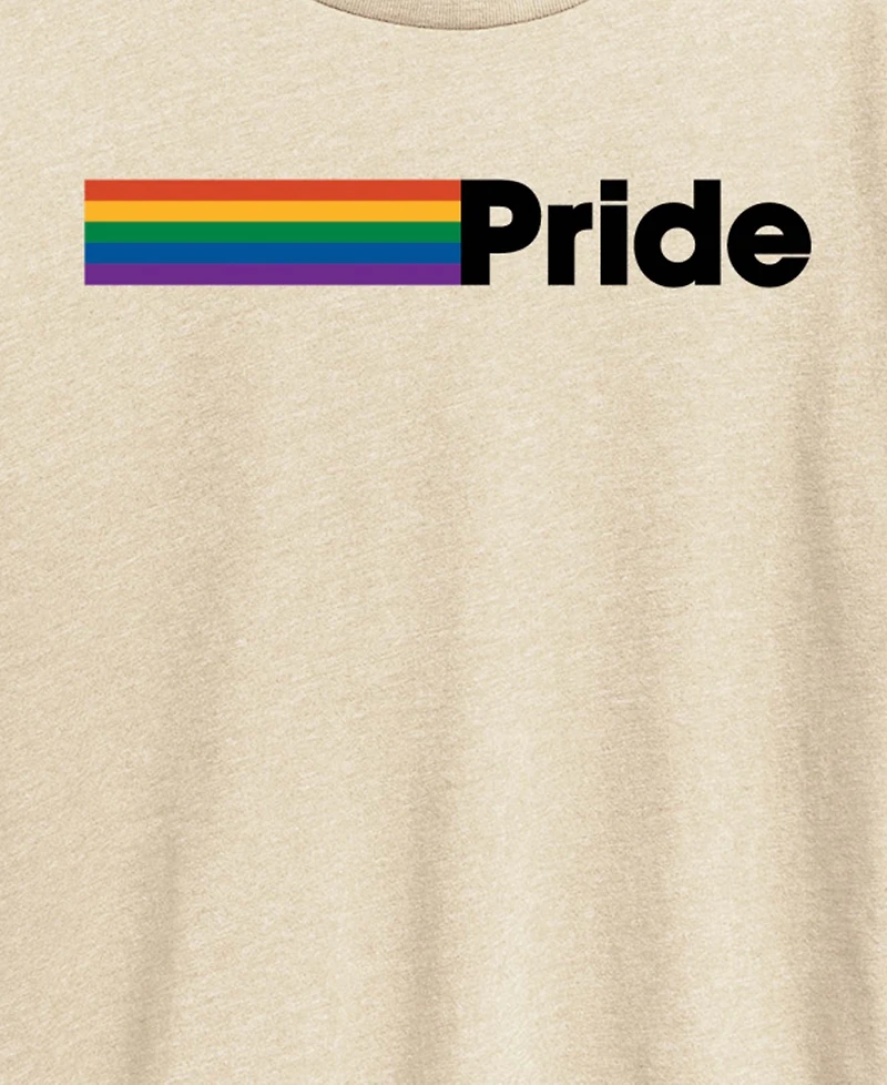 Hybrid Apparel Plus Instant Message Pride Rainbow Short-Sleeve Graphic T-Shirt