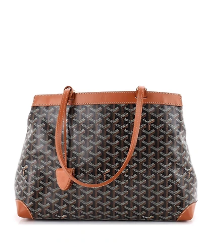 Pre-Owned Goyard Pm Bellechasse Bag Coated Canvas