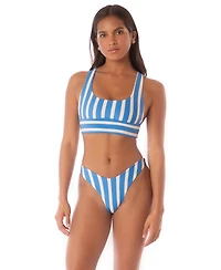 Maaji Women's Azure Stripes Donna Bikini Top