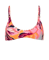 Maaji Women's Coral Leafy Liberties Bikini Top
