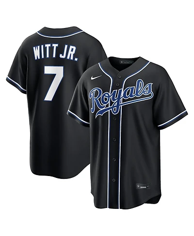 Nike Men's Bobby Witt Jr. Black Kansas City Royals 2026 Replica Fashion Jersey