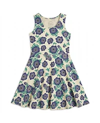 Mightly Girls Toddler Fair Trade Organic Cotton Print Sleeveless Twirl Dress