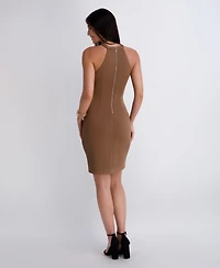 Siena Women's Keyhole-Neck Bodycon Dress