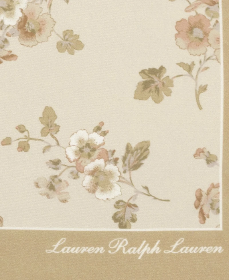 Lauren Ralph Lauren Floral Small Square Scarf