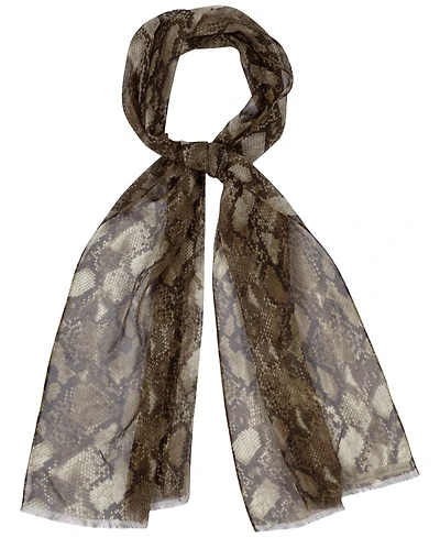Lauren Ralph Lauren Abstract Silk Oblong Scarf